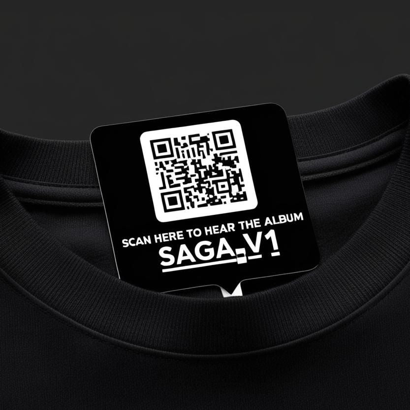 ALBUM "SAGA_V1" (SHIRT) - RESTPOSTEN